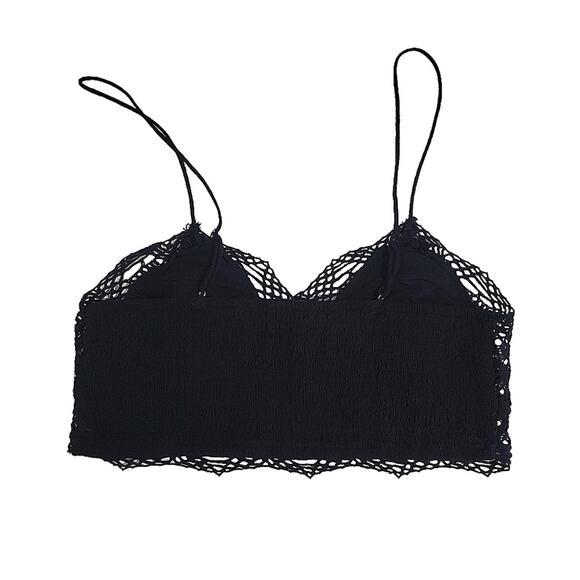 Free People | FP One Mariana Lace Crochet Bralette Partially Lined - Picture 5 of 10